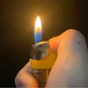 Butan ohne Gaszigarre kleine schlanke Plastiklagen wiederaufladbare Flamme -füllbare Zigaretten -LED -Hersteller Raucherzubehör Raucherzubehör