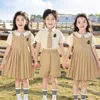 Set di abbigliamento Spring and Autumn College Style Class Uniforms Sports Awster Set a tre pezzi Kindergarten per bambini