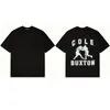 Cole Buxton Mens Designer T-shirt Men CB Shirt Tshirt Summer T-Shirt Femmes T-shirt à imprimé classique de haute qualité Coton à manches courtes