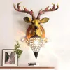 Wall Lamps DLMH Contemporary Deer Antlers Lamp Personalized And Creative Living Room Bedroom Hallway Aisle Decoration Light