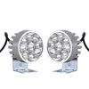 Super Bright Universal Motorcycle E-Bike LED faróis scooters Scooters Spotlight Front DC 12V Driving Spot Head Light