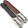 Gratis provvänligt fabrikspris OEM Anpassad 440C stål trähandtag EDC Pocket Knife med mantel Populär penna fällkniv