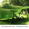 3x سيارة تمنع خيمة التخييم في الهواء الطلق TARP مقاوم للماء السجادة المائية مع حقيبة حمل Raintarp أرجوحة مظلة الظل Sun Shelter 240417