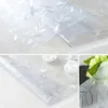 Mesa de tela de mantel de vidrio suave de vidrio PVC Clear/Matte a prueba de aceite a prueba de agua de la cubierta de comedor para
