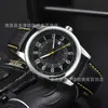 Watch watches AAA 2024 Mens Belt 3 Needle Quartz Belt Hundred Watch Calendar Watch 1KII mens watch