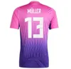 Koszulki piłkarskie 2024 Puchar Europy Hummels Kroos Gnabry Werner Draxler Reus Muller Gotze Men and Kids Kit Fan Fan Wersja piłka nożna koszulka mundur koszulki