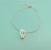 10 -stcs Simple Animal Small Skull Face Head Armbanden Tiny Sugar Skull Blacelet Cute Skeleton Bracelet For Women Jewelry5552567