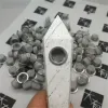Tableaux de tuyaux à fumer bol en forme de quartz cristal de tuyau de tabac de tabac à tabac