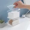 Aufbewahrungsboxen Desktop -Box PS Kunststoff transparentes Material sauber und ordentlich Home Drop resistent haltbarer Staub mit Abdeckung