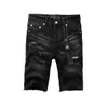 purple jeans designer jeans shorts Denim shorts mens Casual style Cotton Blend fabric Wash vintage street Fashionable hip hop hole denim teers jeans