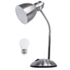 Bordslampor Lampa med flexibel svanhals Justerbar studie 4W LED -glödlampa inkluderade läsning för Office US Plug