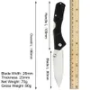 Hot Sale Ready Bt Abt ABS Handgreep D2 stalen vouwmes buiten tactisch mes Duurzaam EDC Pocket Knife Folding Balde met clip