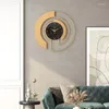 Wandklokken klok modern design Home Decor Large Luxury Mute Art Living Room Decoratie Digitale Watch Reloj de Pared HIERRO