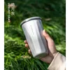 Water Bottles 600ml Stainless Steel Vacuum Insulated Bottle With Straw Leak-Proof Coffee Tea Cold Drink Car Cup
