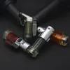 Ligneurs de torche à vente chaude personnalisées Flame butane sans gaz puissant turbo torche rechargeable à jet portable