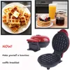 Bakvormen mini elektrische wafel maker bubble ei cake oven ontbijtmachine pan eggette pot uk uk