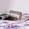 Flytande tvål dispenser silver keramik flaska hand sanitzer hållare hushåll kök badrum duschgel schampo tillbehör