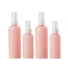 Bouteilles de rangement 10 ml 20ml 30 ml 50 ml 100 ml bouteille de brume en aérosage vide Pémordiste Emballage en plastique de compagnie Échantillon de cosmétique rechargeable 50pcs