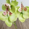 Fiori decorativi 1pc mini farfalla orchidea decorazione artificiale decorazione falsa falaenopsis simulazione fiore di nozze natale decorazioni per la casa