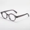 Sunglasses Optical Eyeglasses For Men Women Retro Designer TVR OBJ Fashion Round Acetate Fiberglass Frames European And American Style