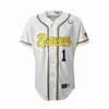 Savannah Savannah Bananas béisbol Jersey Size Mujeres Menores Color Amarillo Blanco Blanco Muti Jerseys