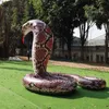 Administration en vente en gros sur mesure 3m 10 pieds hauteur réplique de serpent gonflable pour l'événement pour décoration toys sports