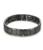 Mens Womens Germanium Stone Titanium Health Relief Expendable Magnetic Bracelet Link Chain9988958