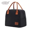 Aosbos Fashion Portable Cooler Lunchag Bag Thermal Isolle Travel Tote Bags Lunhana Lunhana de Picnic Grande Picnic For Men Women Kids C192648045
