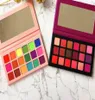 18 Färg Hög Pigment Eyeshadow Palette Glitter Eye Shadow Palette Waterproof Matte Eye Shadow Cherry Palette DHL 5156439