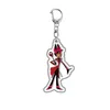 17 colori Halloween Horror Scary Hazbin Hotel Acrilico Keechchain Film di anime Cinetti Giochi Keyching Keyring Raccogli gli accessori per accessori cartoni animati