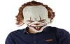 Dropship Halloween Masks Silicone Movie Stephen King039s It 2 ​​Joker Pennywise Mask Full Face Clown Party Mask Horrible Cosplay 4442555