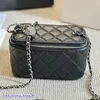 Louls Vutt Luxury Designer Bag Стеганая мини -коробка мешков с поперечным кузовом Классический золотой мяч регулируемый на плече