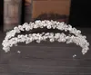 Bride Bandband Tiara Bridal Crown Handmade Pearl Double Layer Wedding Ciches 2346790