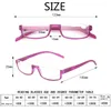 女性向けのサングラス読み取りメガネ高品質のHDレンズルネットフレームトレンディな眼鏡が軽量で携帯用の女性用光学レンズ