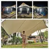 5.1x5.1m grote camping tarp waterdichte Octagon vlinder Buiten Sun Shelter Luifel Tent Shade Sunshade Beach Tourist Luifel 240417