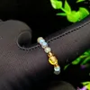 Cluster ringen Natural Moonstone Labradorite Amber kralenring voor mannen Women Handgemaakte Handgemaakte genezing van Crystal edelsteen stretch mode sieraden