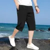 Hosen für dünne und lose Eisseide Outerwear Casual Sport Trend Summer Horse Hosen, übergroße Herrenhorts,