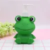 Storage Bottles Cartoon Dispenser Soap Bottle Pump Liquid Shampoo Lotion Shower Empty Travel Hand Green Animal Refillable Frog