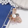 Broches hoogwaardige ontwerp insectenbroche broche voortreffelijke kleine bijen kristal strass girl sieraden cadeau