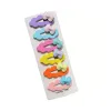 20st/Lot Hairpin Children's Female Side Barrettes Top Flow Hair Clips Söta blommor huvudbonadens huvudbonad