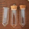 Flessen 2/3/5x mini Crayon vorm glas wensen fles drift lege potten opberg flacon injectiefschakel diy hang ketting geschenken Home Decor