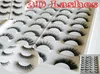 16 paires de cils livre 3D FAUX MINK LASHES 3D LASHES LIVRE FAUX MINK CEYELASHes 16 paires Emballages de cils emballages Private Label Custom4906812