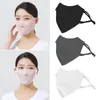 Écharpes Masque en soie Masque anti-UV Protection solaire Summer Summer Alivable Men de respiration Femmes Outdoor Running Cycling Sports Cover