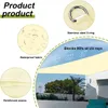 Schatten Segel wasserdichtes Gartenuntergebnis 95% UV Blockierer Sonnenschutz Markisen Baldachin für Terrasse Garten Yard Hinterhof Campingpool 240417