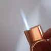 Blue Light Jet Flame lättare bärbar cirkulär tändningsomkopplare Torch Flame Thrower utan gasändare