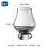 Verres à vin klp 1pcs vitrage en cristal odorant la dégustation de gros ventre tulip cognac usage personnel