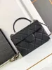 Borsa da design da 10A di alta qualità borsetta la borsa per borse di lusso in borsa per la borsa di lusso in bolla di lusso con borse di lusso di luxurys Black Black Black Designers Borse Borse Black Borse Black
