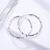 Hoop oorbellen modieus overdreven overdreven grote cirkelvormige trendy trendy Hong Kong -stijl dames coole gewone sieraden