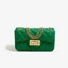 Daily Life Use Designer New Trend Fashion Handbag Crossbody Bag Chain Shoulder Bag Small Square PU leather For Ladies