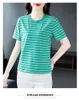 Camisa Polo Mulheres 2024 NOVO ROLOD ROUNCO MANUS DE MANAGEM CHUMA Camiseta de verão Camisas Mujer Ladies Tops